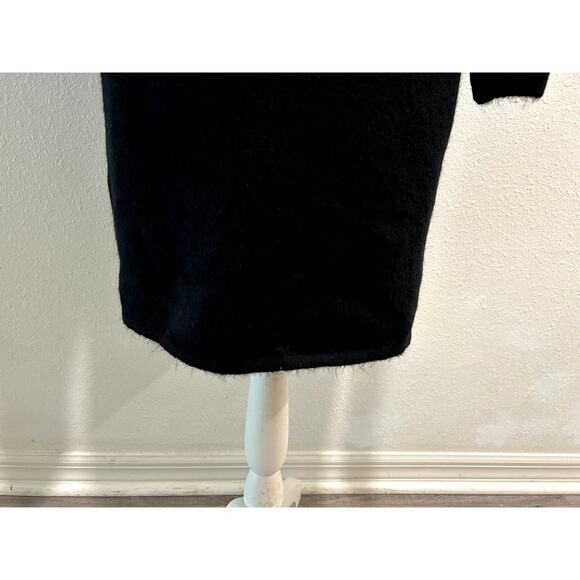 Vince Camuto Women's Dress Black Size Small Turtle Neck Above Knee Long Sleeve - Picture 5 of 9